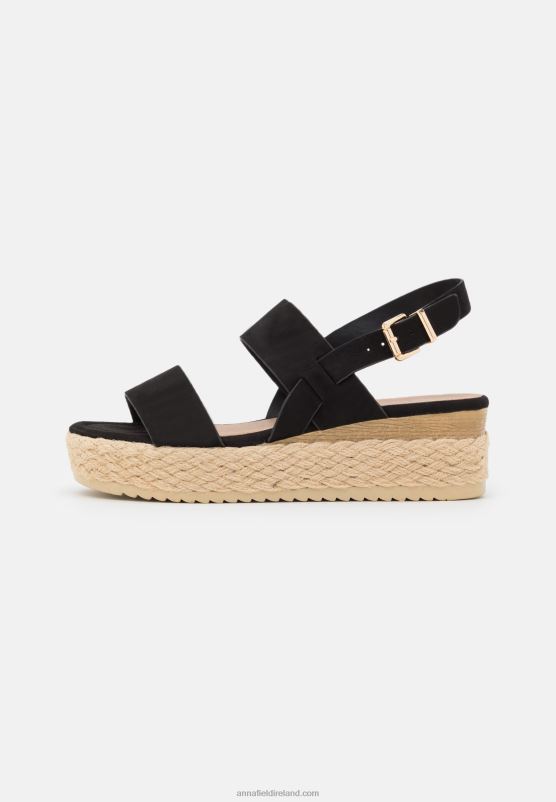 Z62T1482 Women Anna Field Espadrilles Black