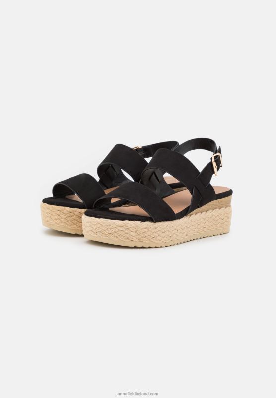 Z62T1482 Women Anna Field Espadrilles Black