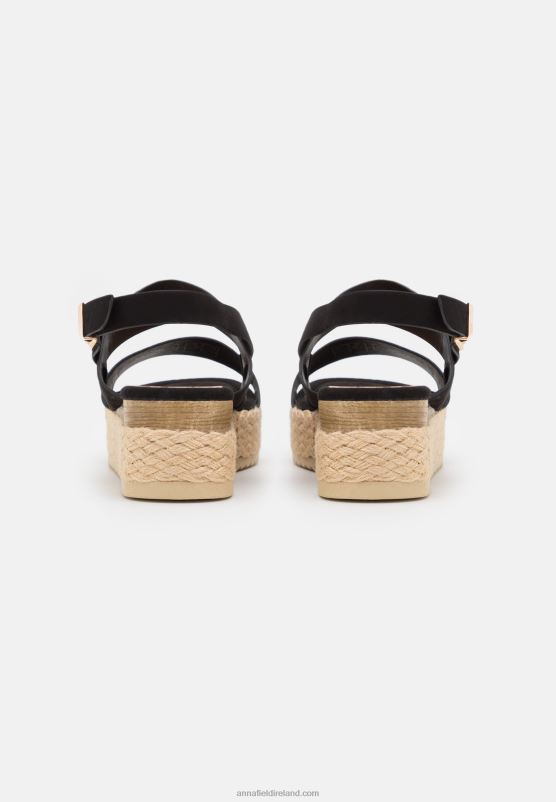 Z62T1482 Women Anna Field Espadrilles Black