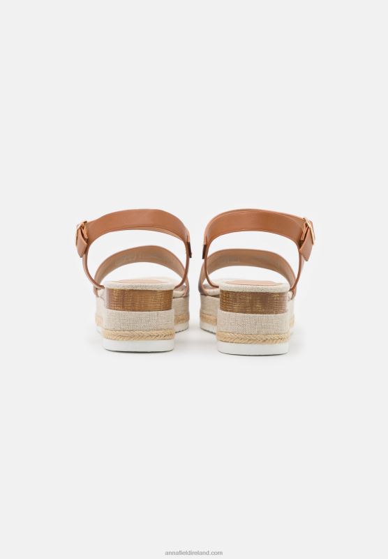 Z62T1483 Women Anna Field Comfort Espadrilles Bronze