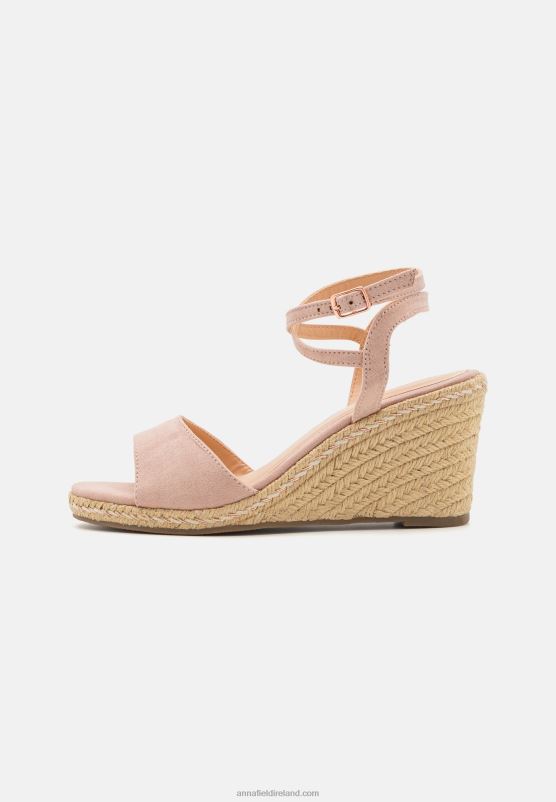 Z62T1484 Women Anna Field Espadrilles Light Pink