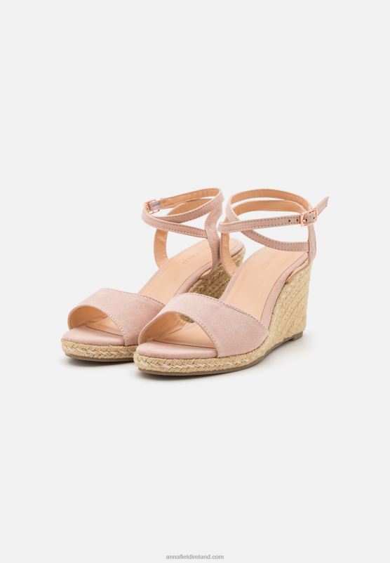 Z62T1484 Women Anna Field Espadrilles Light Pink