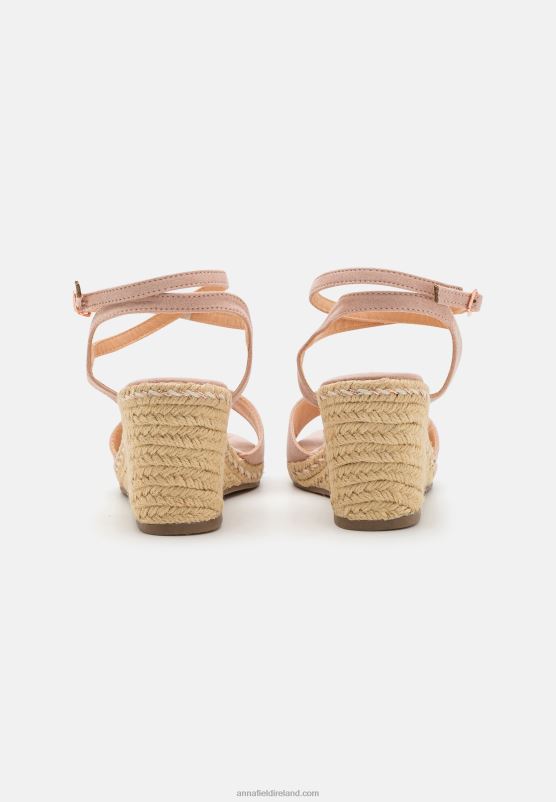 Z62T1484 Women Anna Field Espadrilles Light Pink