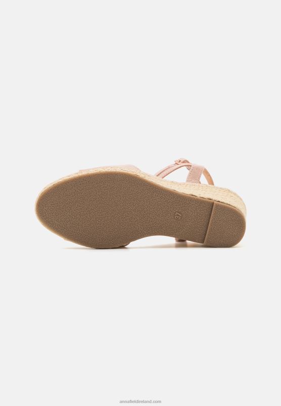 Z62T1484 Women Anna Field Espadrilles Light Pink
