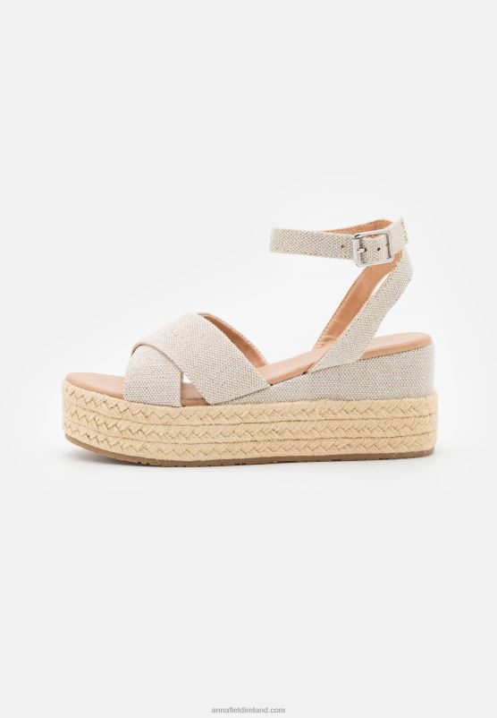 Z62T1486 Women Anna Field Espadrilles Beige