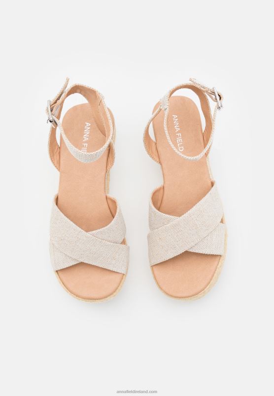 Z62T1486 Women Anna Field Espadrilles Beige