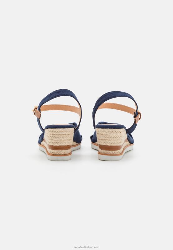 Z62T1494 Women Anna Field Espadrilles Dark Blue