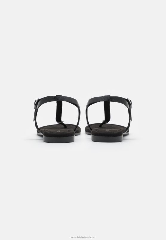 Z62T1504 Women Anna Field T-Bar Sandals Black