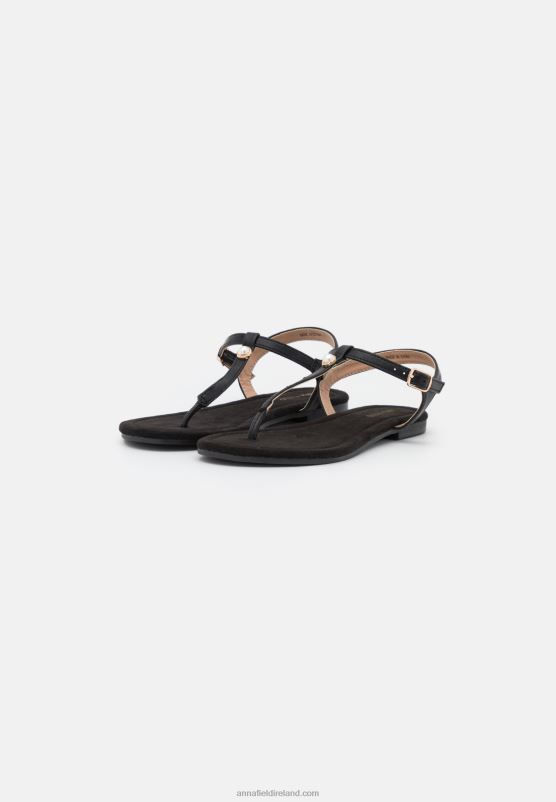 Z62T1510 Women Anna Field T-Bar Sandals Black