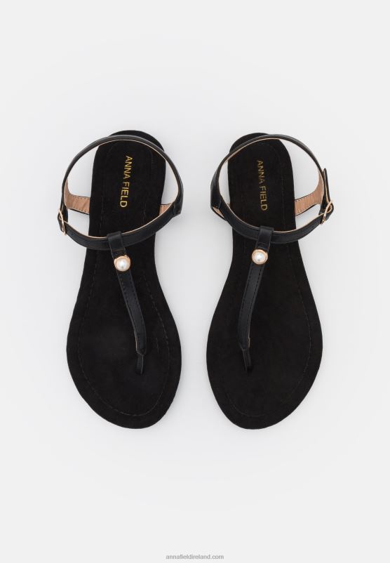 Z62T1510 Women Anna Field T-Bar Sandals Black