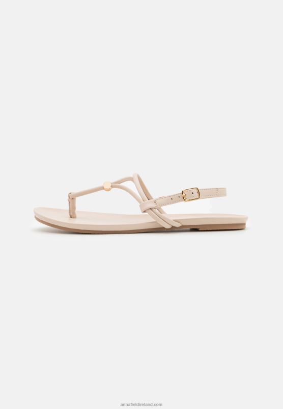 Z62T1511 Women Anna Field T-Bar Sandals Beige