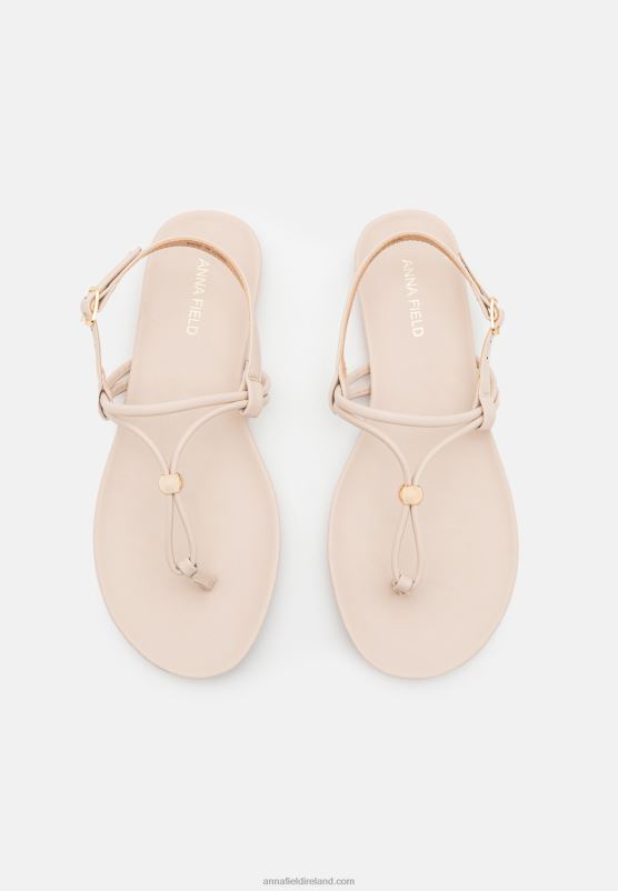 Z62T1511 Women Anna Field T-Bar Sandals Beige