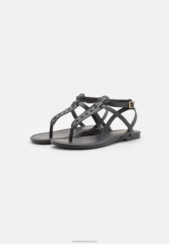 Z62T1516 Women Anna Field T-Bar Sandals Black