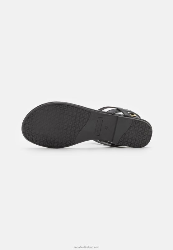 Z62T1516 Women Anna Field T-Bar Sandals Black