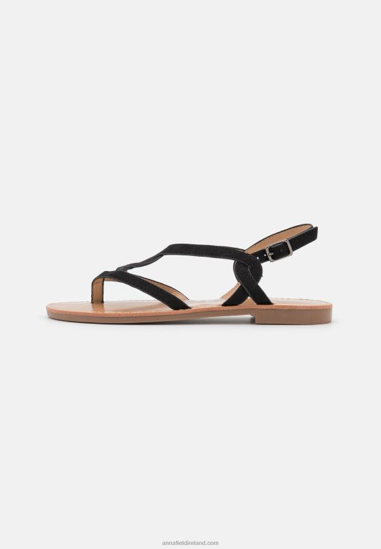 Z62T1531 Women Anna Field T-Bar Sandals Black
