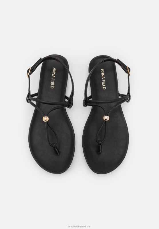 Z62T1538 Women Anna Field T-Bar Sandals Black