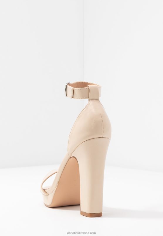 Z62T1557 Women Anna Field High Heeled Sandals Offwhite