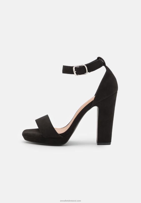 Z62T1564 Women Anna Field High Heeled Sandals Black