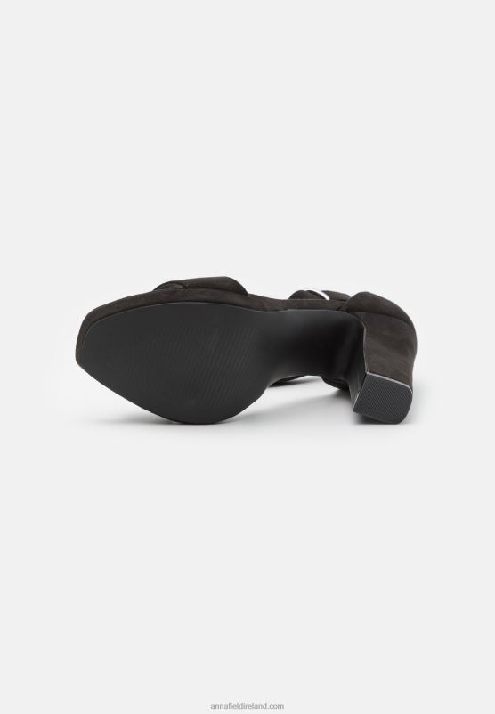 Z62T1564 Women Anna Field High Heeled Sandals Black