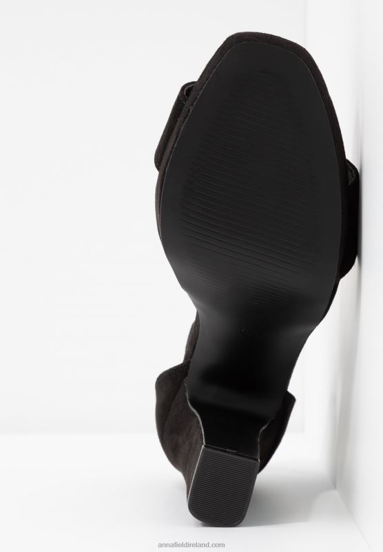 Z62T1565 Women Anna Field High Heeled Sandals Black