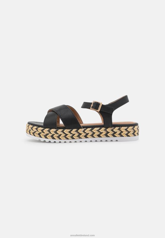 Z62T1581 Women Anna Field Espadrilles Black