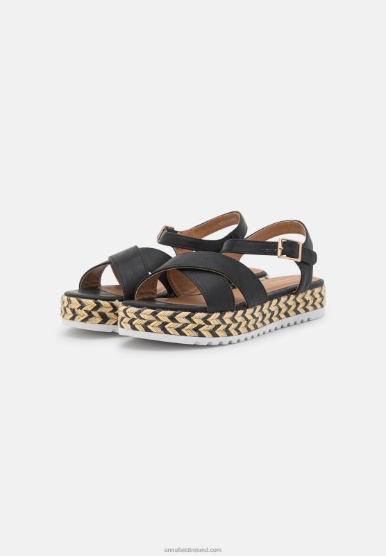 Z62T1581 Women Anna Field Espadrilles Black