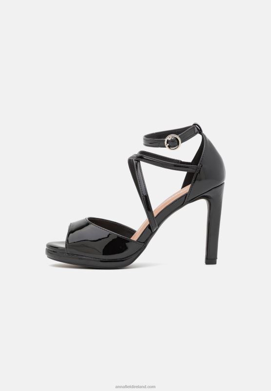Z62T1582 Women Anna Field Platform Sandals Black