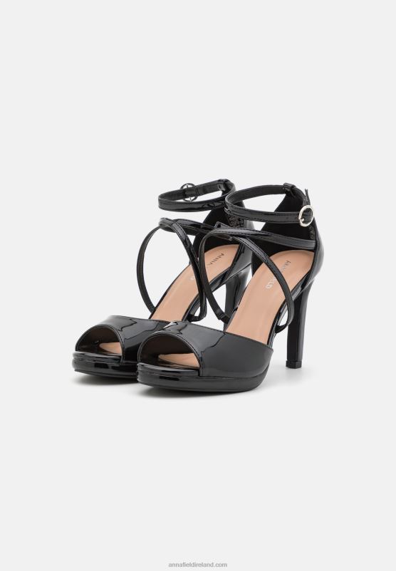 Z62T1582 Women Anna Field Platform Sandals Black