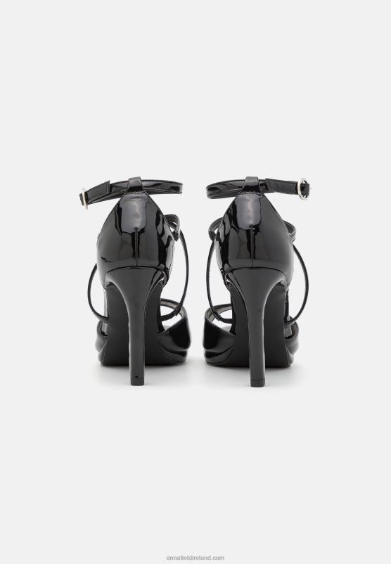 Z62T1582 Women Anna Field Platform Sandals Black