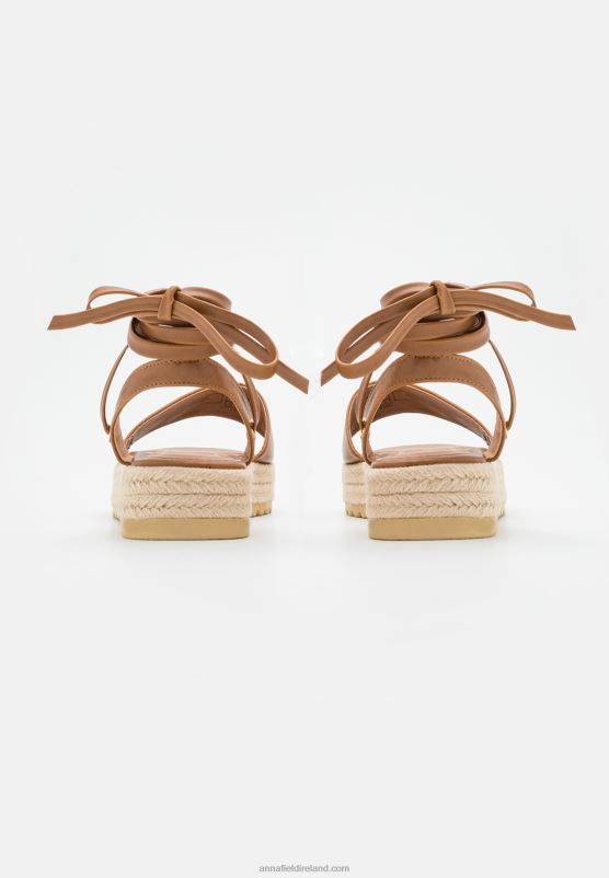 Z62T1584 Women Anna Field Espadrilles Cognac