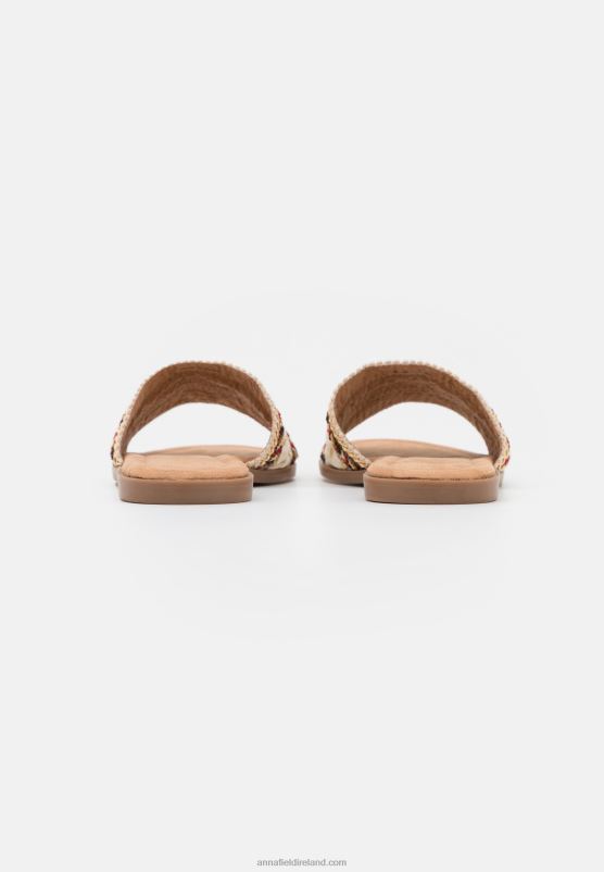 Z62T1869 Women Anna Field Mules Beige