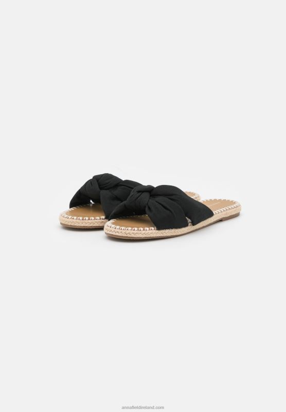 Z62T1870 Women Anna Field Mules Black