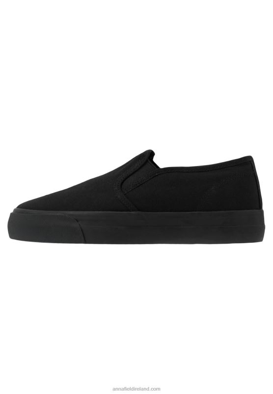 Z62T1162 Women Anna Field Slip-Ons Black