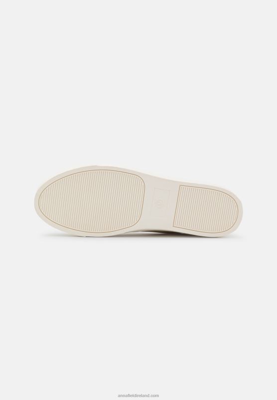 Z62T1163 Women Anna Field Comfort Slip-Ons Gold Coloured