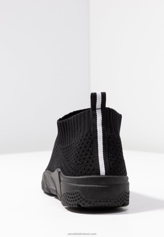 Z62T1166 Women Anna Field Slip-Ons Black