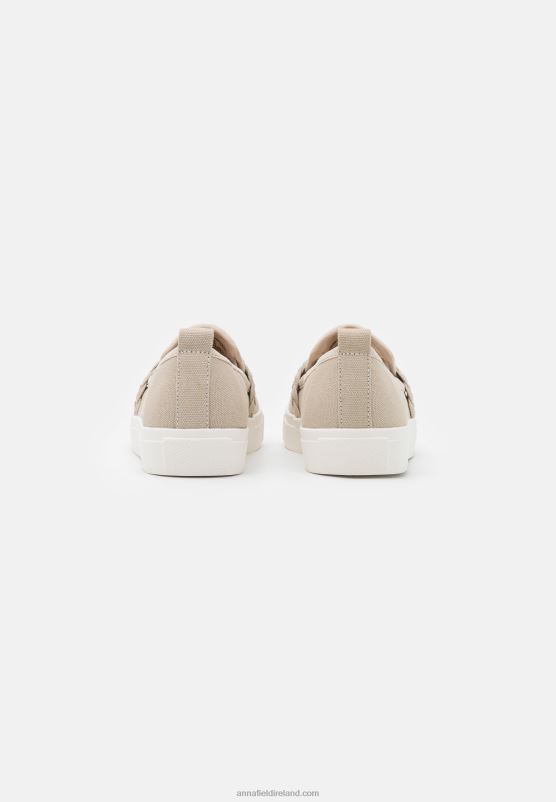 Z62T1177 Women Anna Field Slip-Ons Sand
