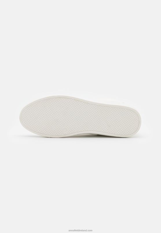 Z62T1178 Women Anna Field Trainers White/Rose Gold-Coloured