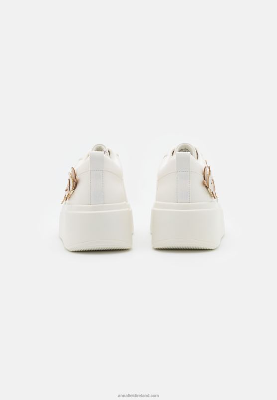 Z62T1186 Women Anna Field Trainers White