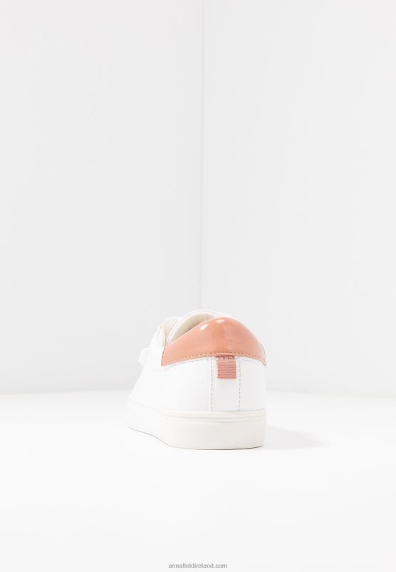 Z62T1190 Women Anna Field Trainers Rose/White