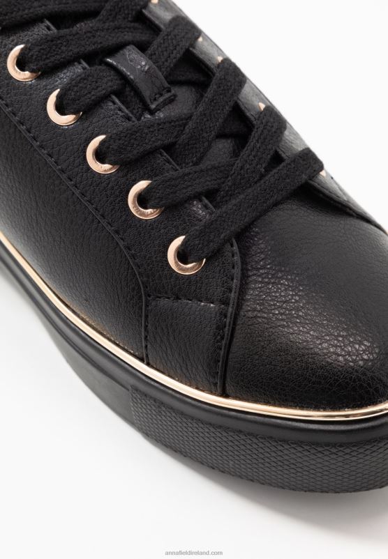 Z62T1191 Women Anna Field Trainers Black