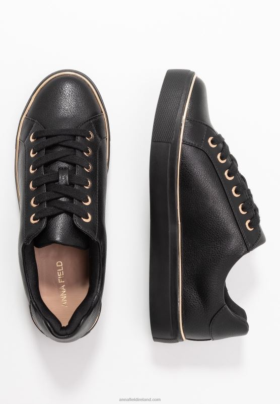 Z62T1191 Women Anna Field Trainers Black