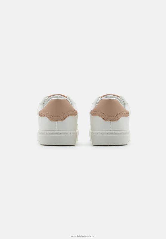 Z62T1192 Women Anna Field Trainers White/Beige