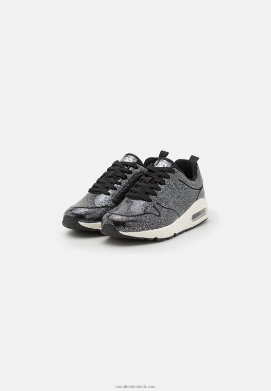 Z62T1205 Women Anna Field Trainers Black