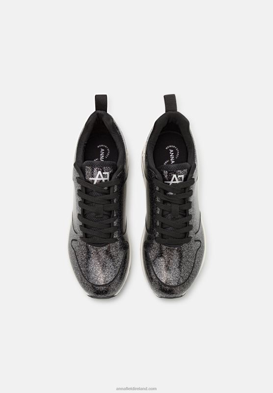 Z62T1205 Women Anna Field Trainers Black