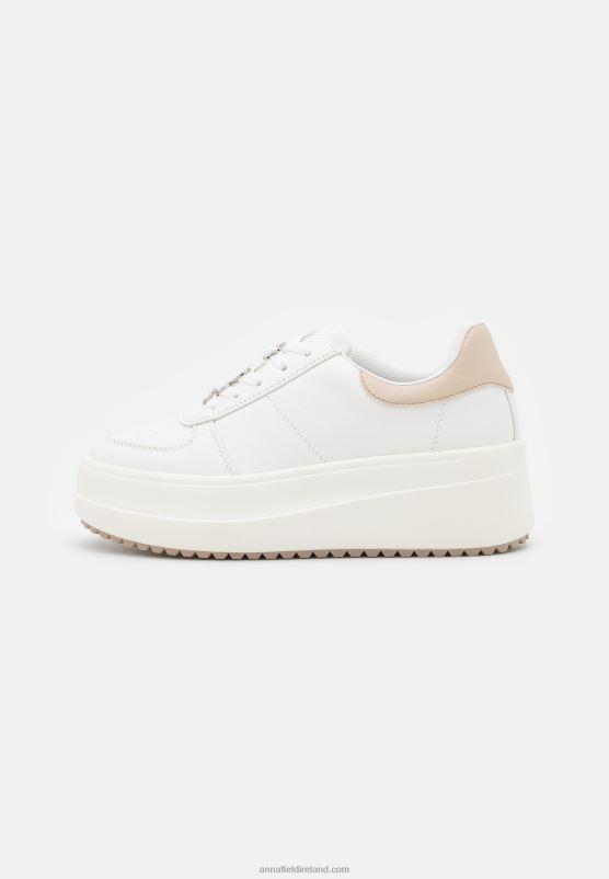 Z62T1206 Women Anna Field Trainers White