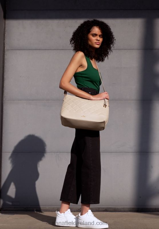 Z62T1233 Women Anna Field High-Top Trainers White