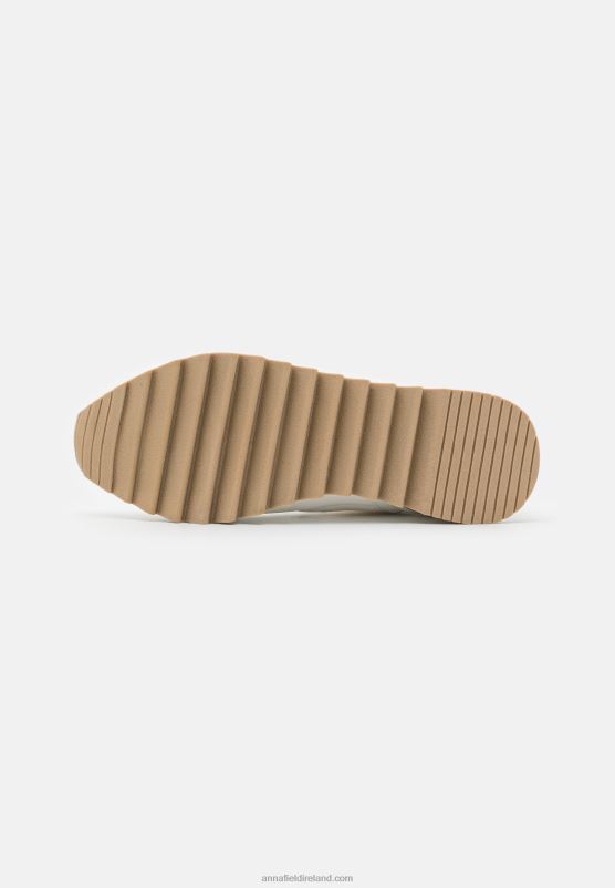 Z62T1236 Women Anna Field High-Top Trainers White